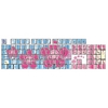 FUNKEYBOARD BLUE/PINK FLOWER